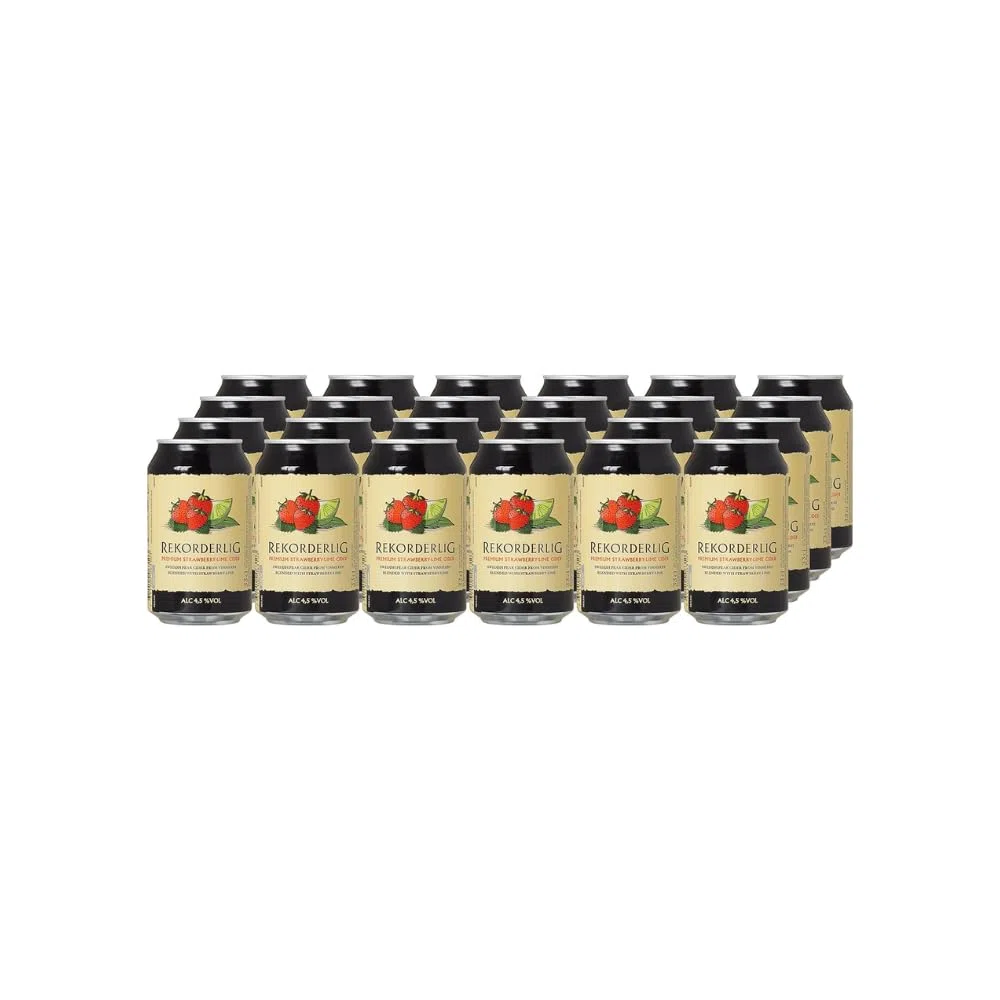 Rekorderlig Strawberry-Lime Cider 72 Dosen Summer Party Pack