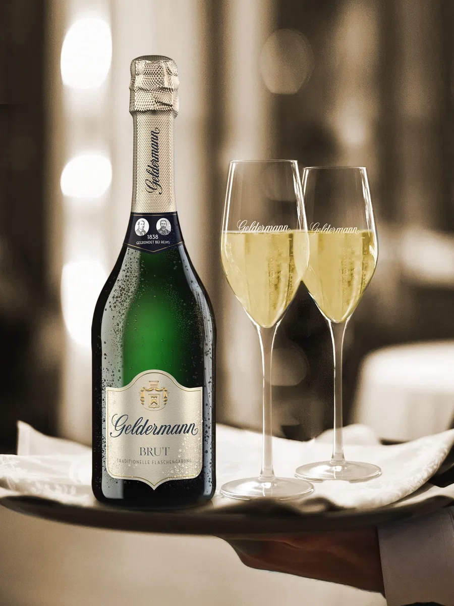 Geldermann Sekt Brut Traditioneller Flaschengärung 6 x 0.75l