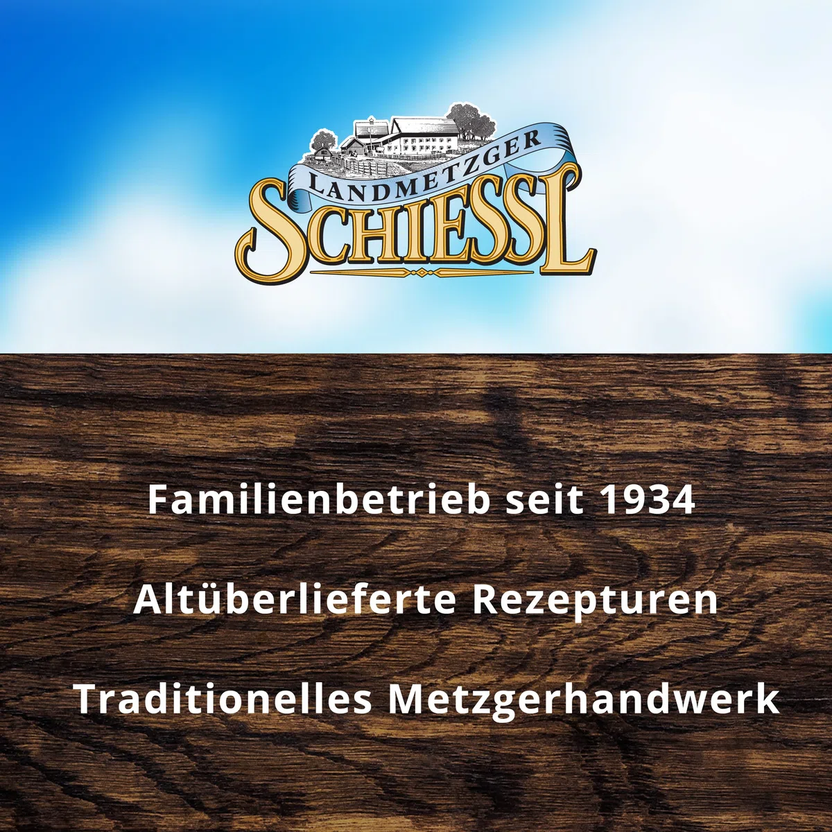 Landmetzgerei Schiessl Bayerisches Probier-Packerl 1 kg Hausmacher Wurst Leberkäse Schinken Salami Glutenfrei laktosefrei Geschenkset