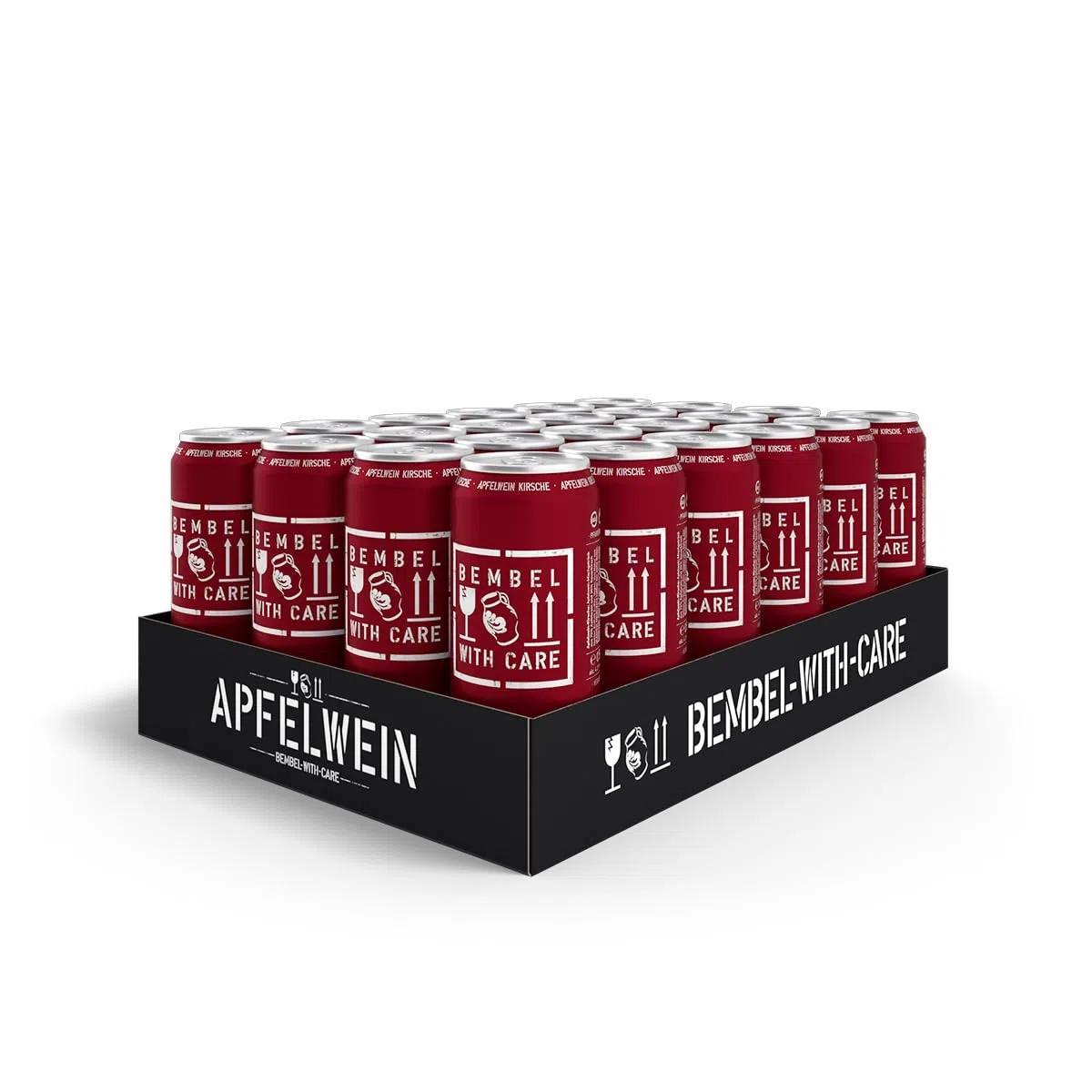 BEMBEL WITH CARE Apfelwein-Kirsche 24 Dosen 0,5l inkl. Pfand