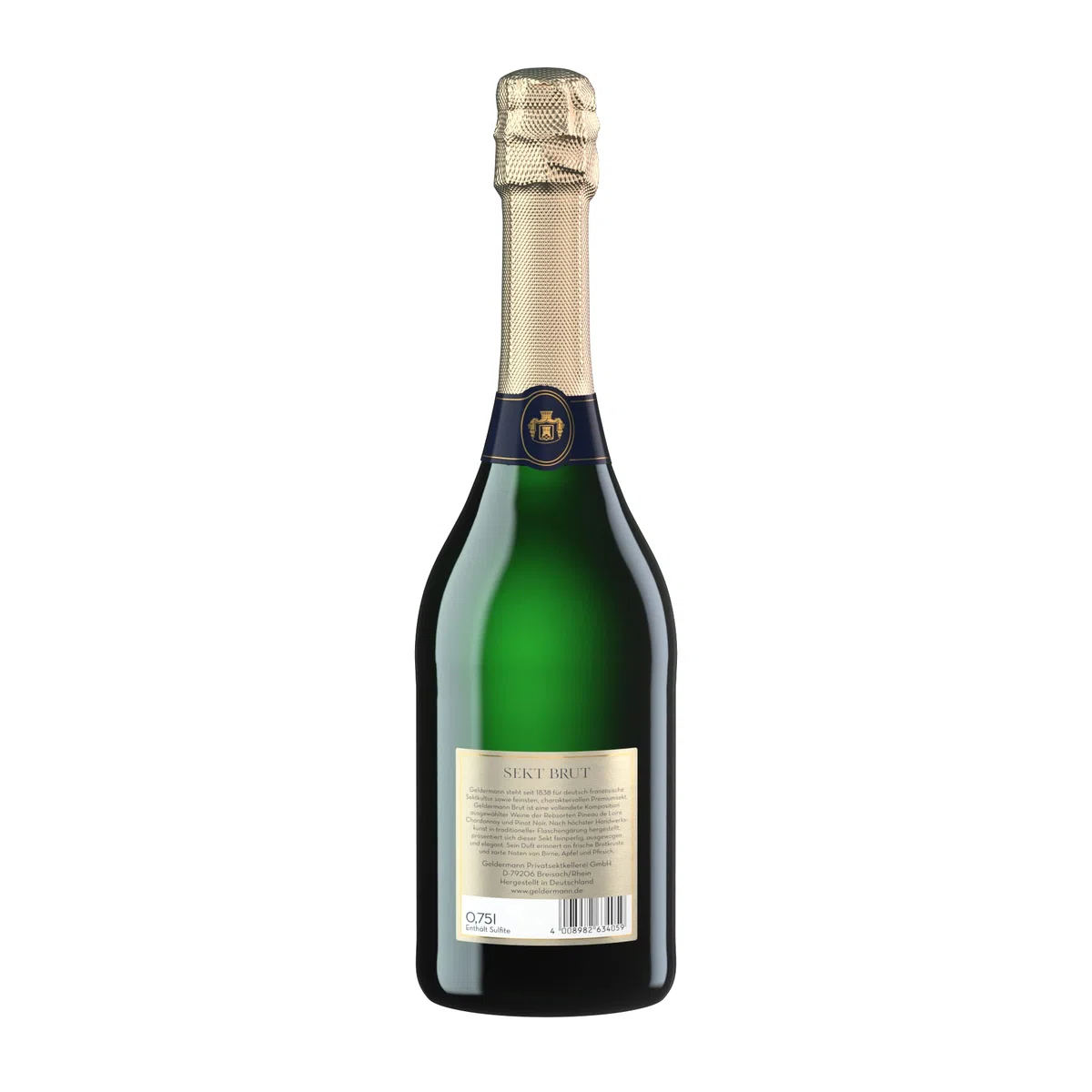 Geldermann Sekt Brut Traditioneller Flaschengärung 6 x 0.75l