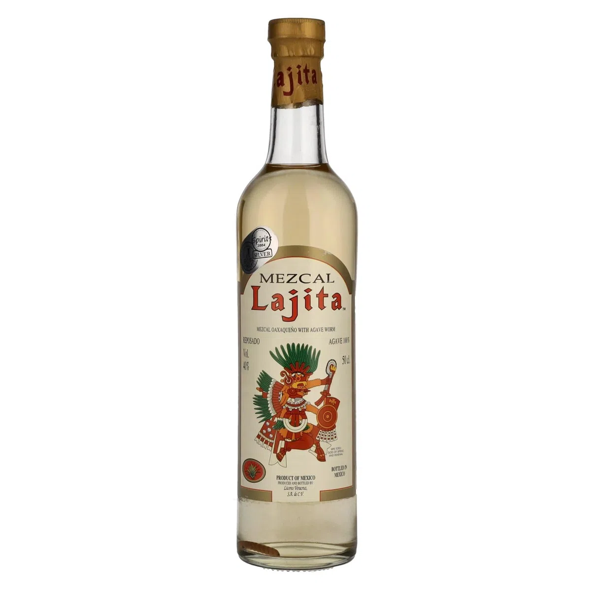 Lajita Mezcal with Agave Worm (1 x 0.5 l)