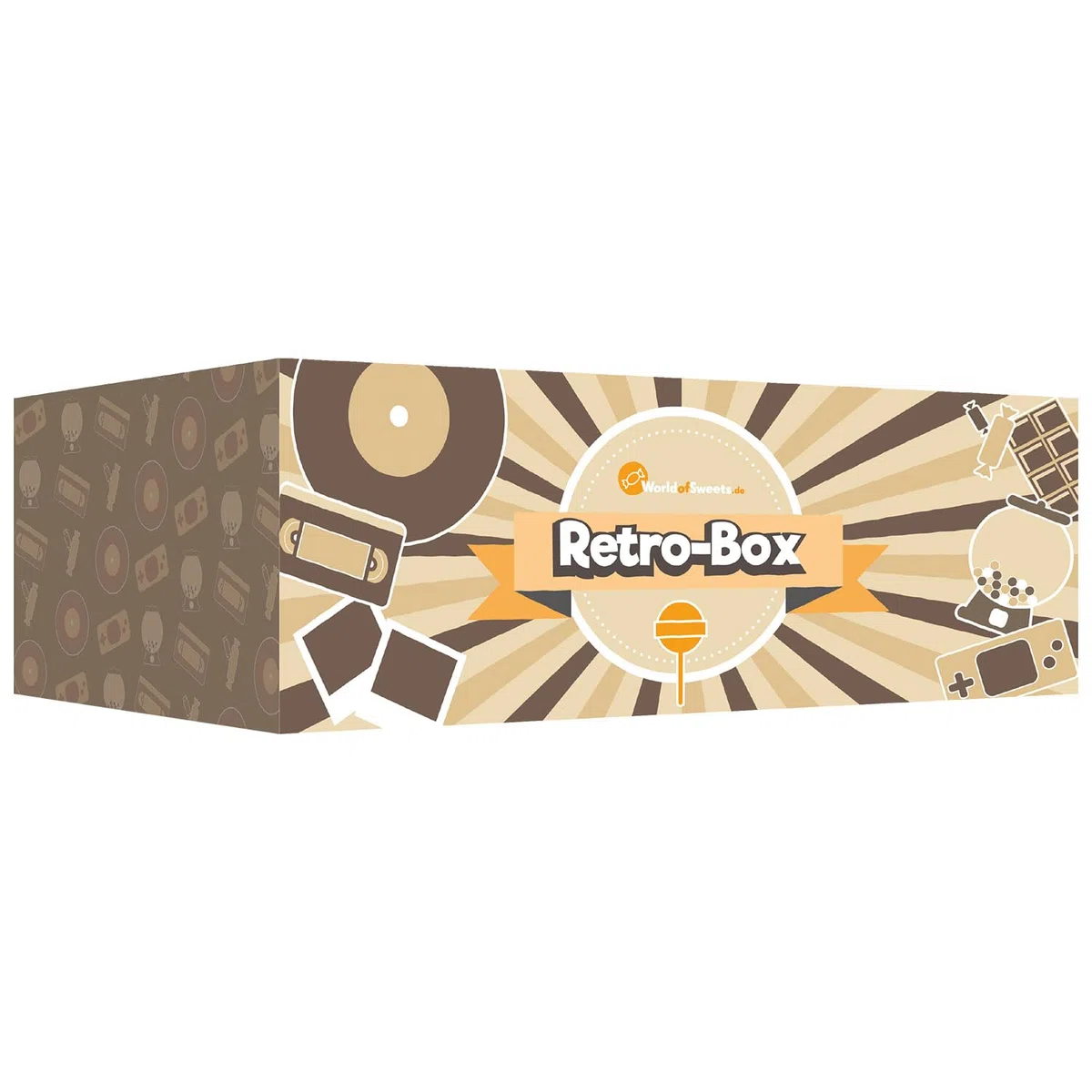 World of Sweets Retro-Box nostalgische Süßigkeiten-Klassiker Überraschungsbox