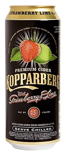 Kopparberg Strawberry und Lime Premium Cider Cans 24 x 0.5 l