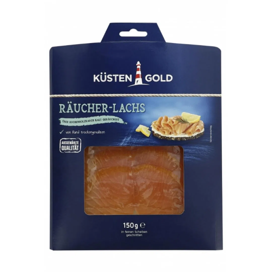 Räucher-Lachs 150g 5 Stück